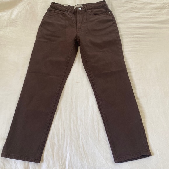 NWT everlane original cheeky jean brown 27 - Picture 2 of 9